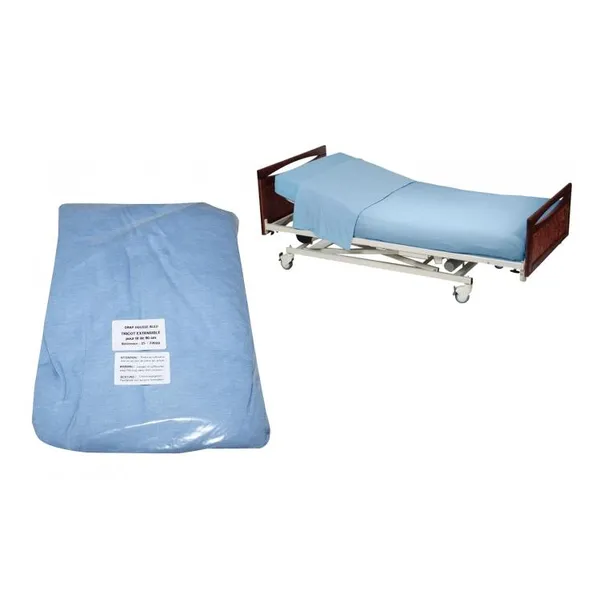 Lot de 3 draps pour lit médicalisé 90 cm — Winncare