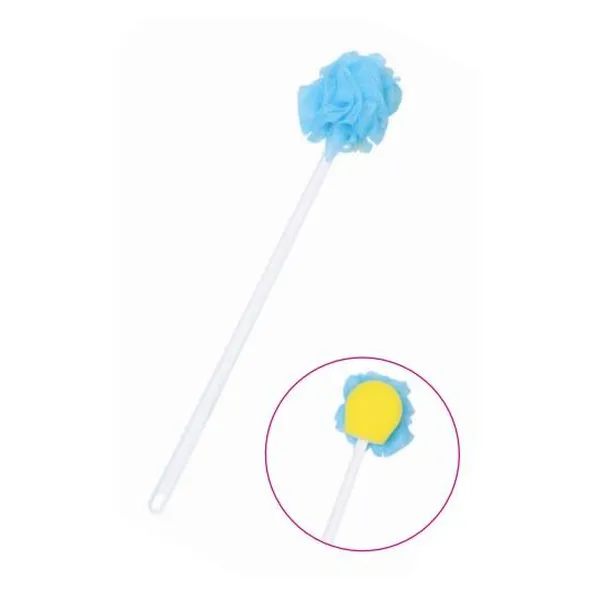 Éponge de toilette à long manche 53 cm — Oxypharm