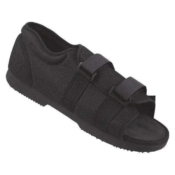 Chaussure post-opératoire Liberty 3, semelle plate — 37-40 · Noir