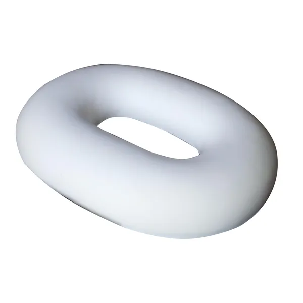 Coussin ovale percé avec housse coton 41 cm — Herdegen