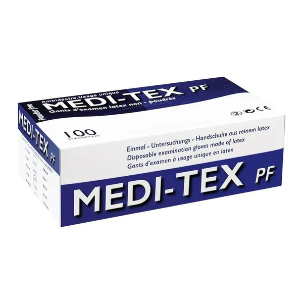 Gants d'examen latex non poudrés, boîte de 100 — Medistock
