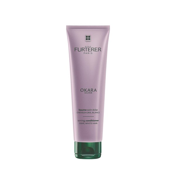René Furterer - Okara Silver - Baume Soin Éclat - Soin Cheveux Blancs, Gris Ou Blonds 150 ml