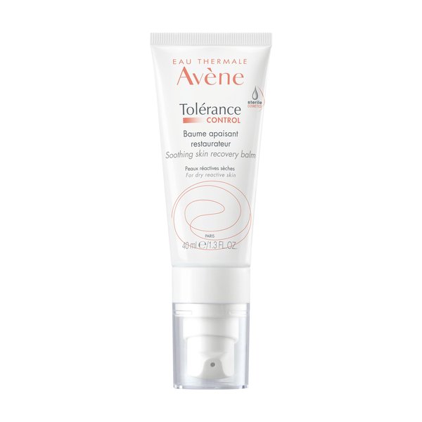 Eau Thermale Avène - Tolérance - Control Baume Apaisant Restaurateur Cosmétique Stérile® - Peaux Hypersensibles, Réactives, Intolérantes Ou Allergiques 40 ml