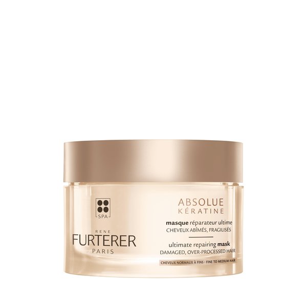 René Furterer - Absolue Keratine - Masque Réparateur Ultime à la Kératine - Cheveux Normaux à Fins Abimés 200 ml