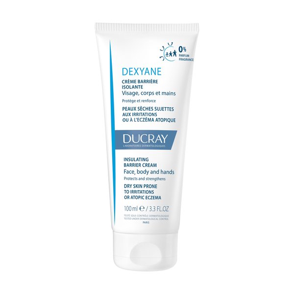 Ducray - Dexyane - Crème Barrière Isolante Peaux Très Sèches et à Tendance Atopique 100 ml