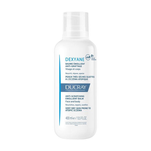 Ducray - Dexyane - Baume Emollient Anti-Grattage Peaux Très Sèches et à Tendance Atopique 400 ml