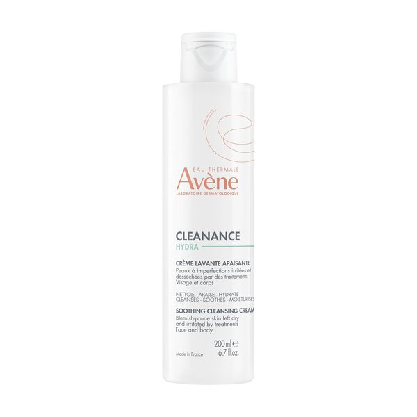 Eau Thermale Avène Crème Lavante Apaisante Cleanance Hydra 200 ml