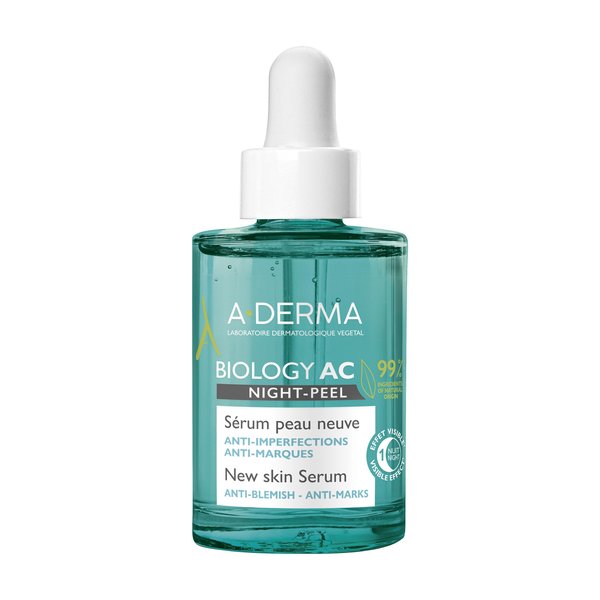 A-Derma Sérum Anti-Imperfections Biology Ac Night-Peel 30 ml