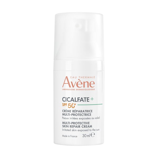 Eau Thermale Avène Cicalfate + Crème Réparatrice Multiprotectrice SPF 50+ 30 ml
