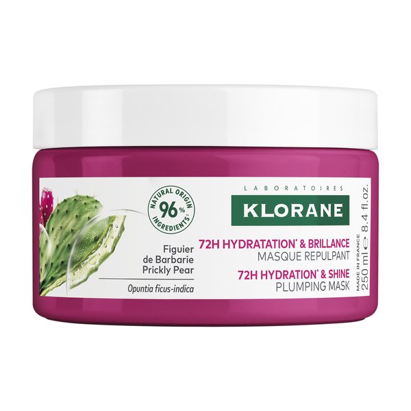 Klorane Hydratation & Brillance Masque Repulpant - Figuier de Barbarie 250 ml