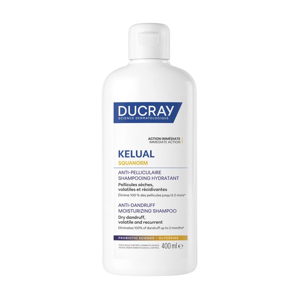 Ducray Shampooing Hydratant Anti-Pelliculaire Kelual Squanorm 400 ml
