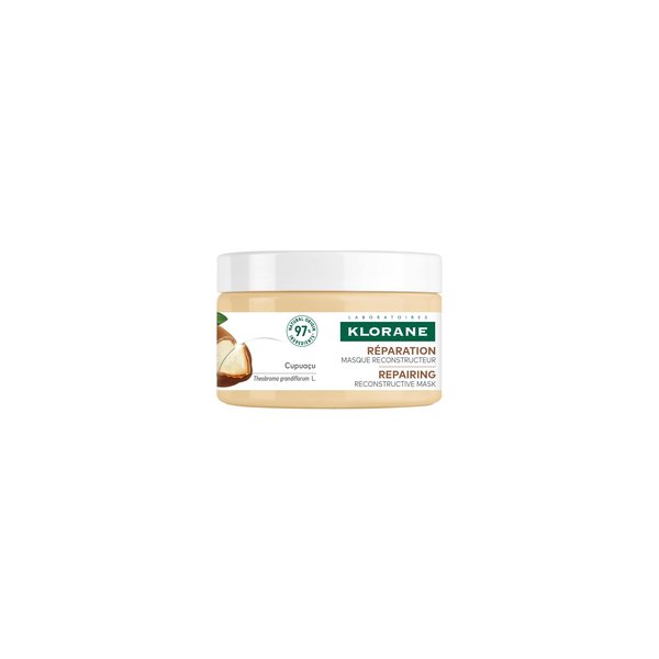 Klorane - Réparation Masque Reconstructeur au Cupuaçu - Cheveux Très Secs et Abimés 250 ml