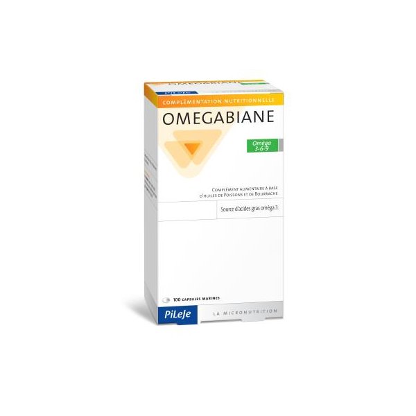 OMEGABIANE OMEGA 3/6/9 CAPS MAR100