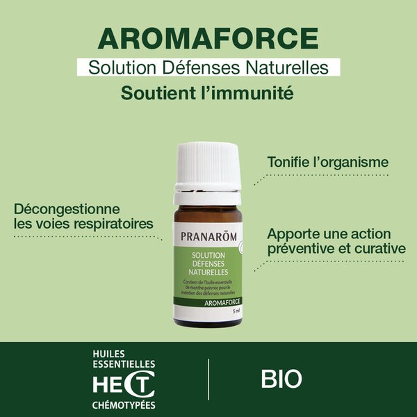 AROMAFORCE DEFENSE NAT BIO SOL 5ML