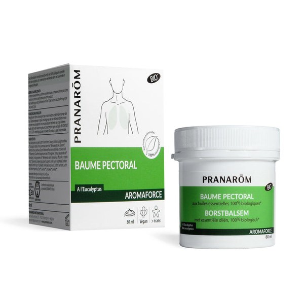 AROMAFORCE BAUME PECTORAL BIO 80ML