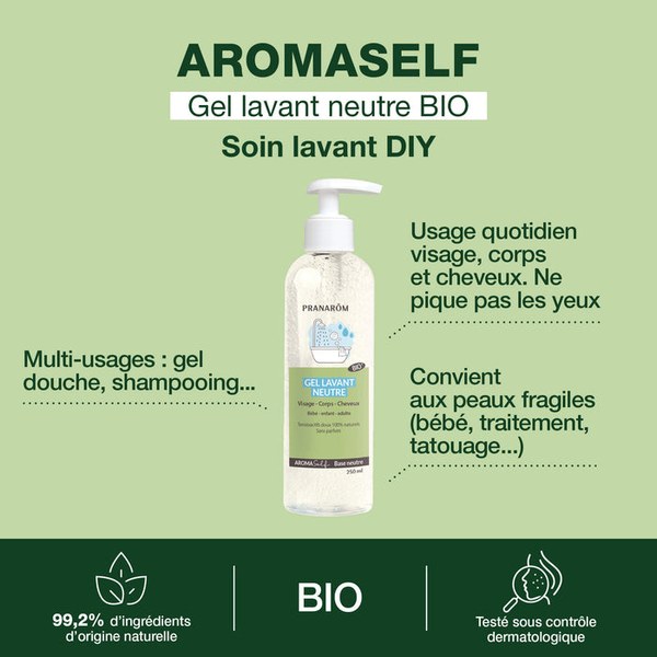 PRANAROM AROMASELF GEL LAV NEUT250