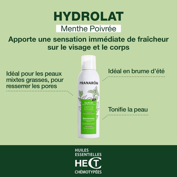 PRANAROM HYDROLAT MENTH POIV 150ML