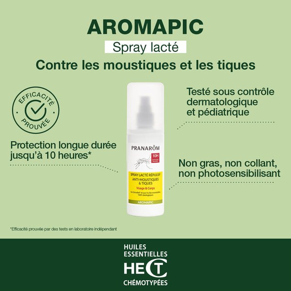 PRANAROM AROMAPIC SPR LACTEE 100ML
