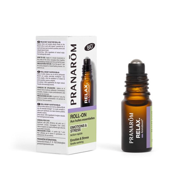 PRANAROM AROMABOOST RELAX ROLL 5ML