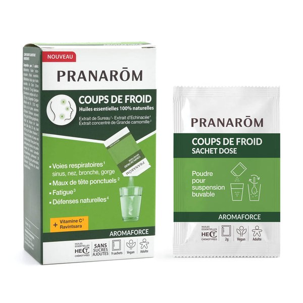 PRANAROM COUPS DE FROID SACHET 9
