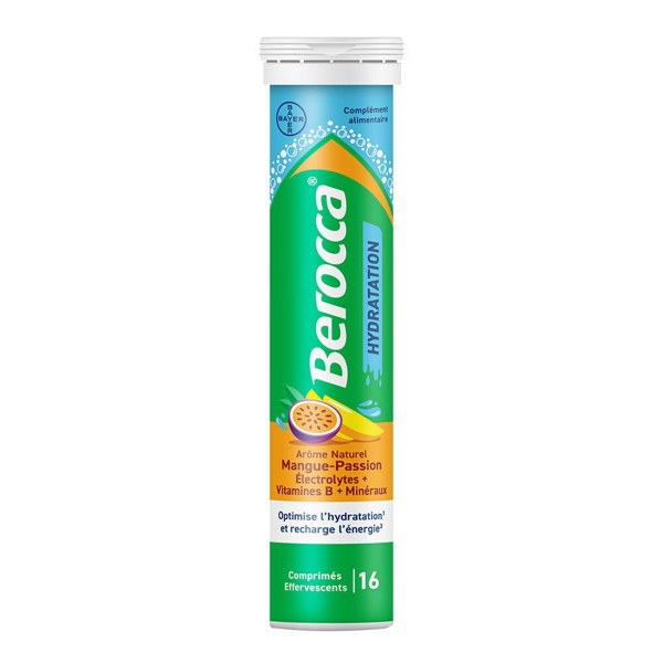Berocca hydratat mangue comprimés eff 16