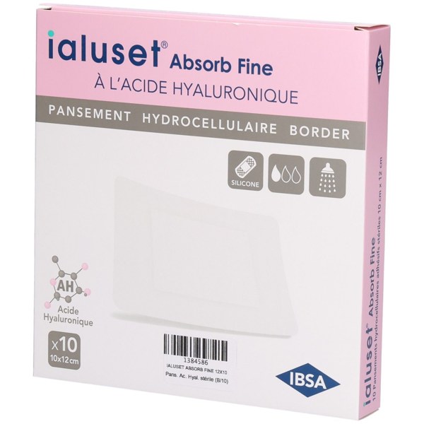 Ialuset absorb fine 10x 12 cm 10