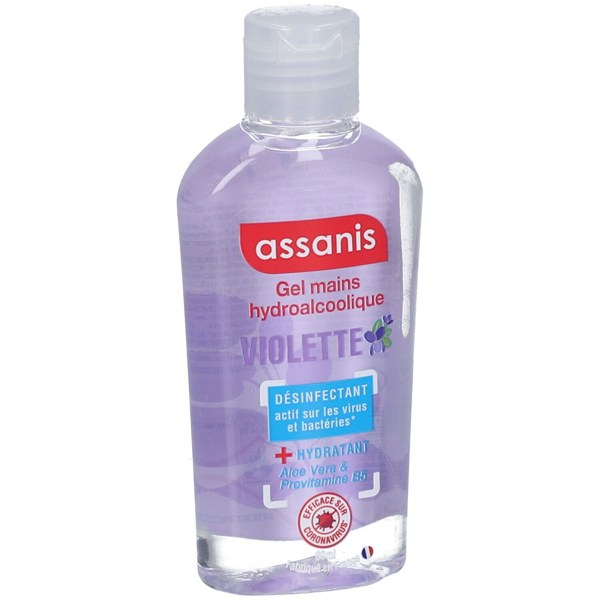 Assanis a/bact main pock viol 80 ml