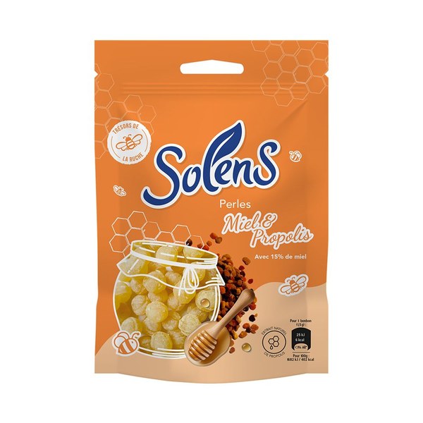 Solens perle miel/propol sach100g