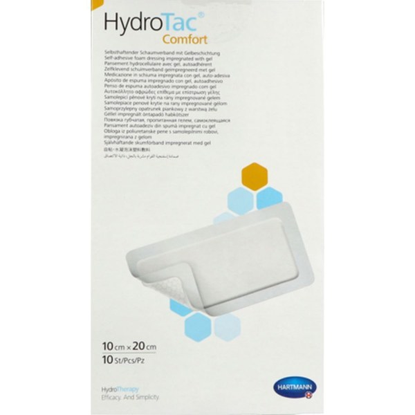Hydrotac conf pansement adh 10x 20 cm 10