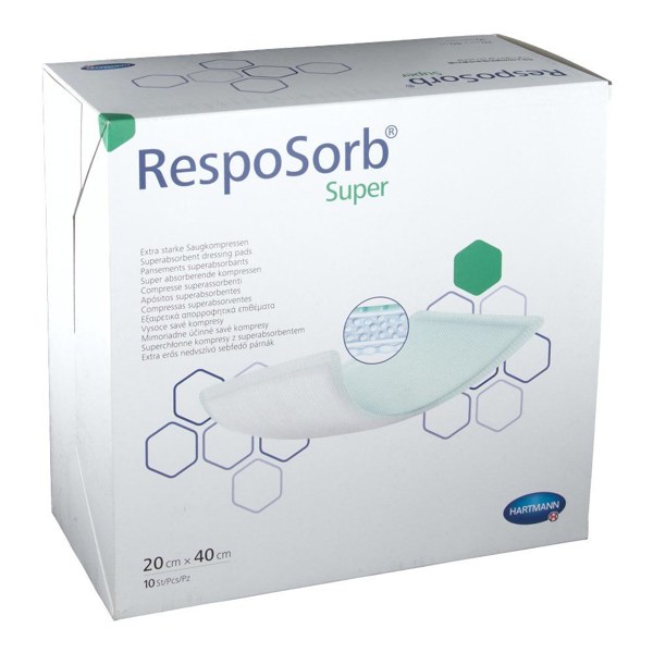 Resposorb pansement super 20x 40 cm 10