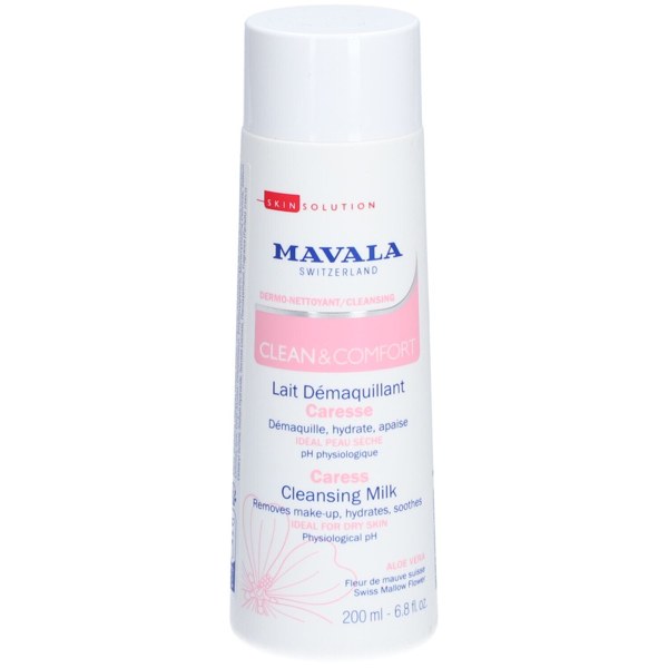 Mavala clean comf lait démaquillant 200 ml
