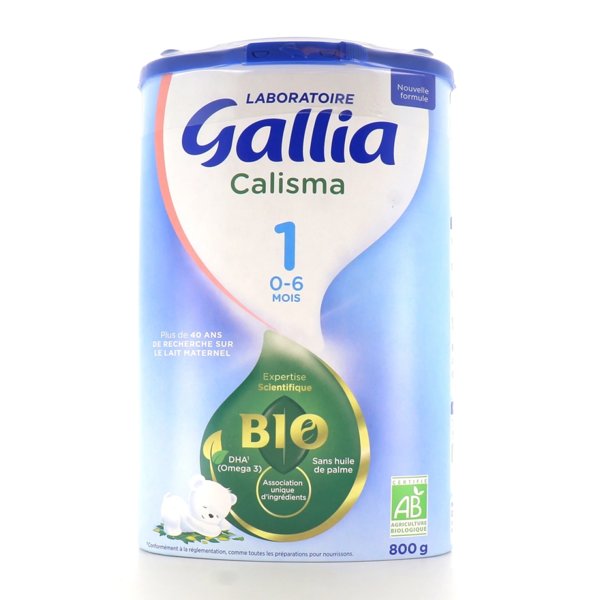 Calisma 1e age lait pdr bio 800g