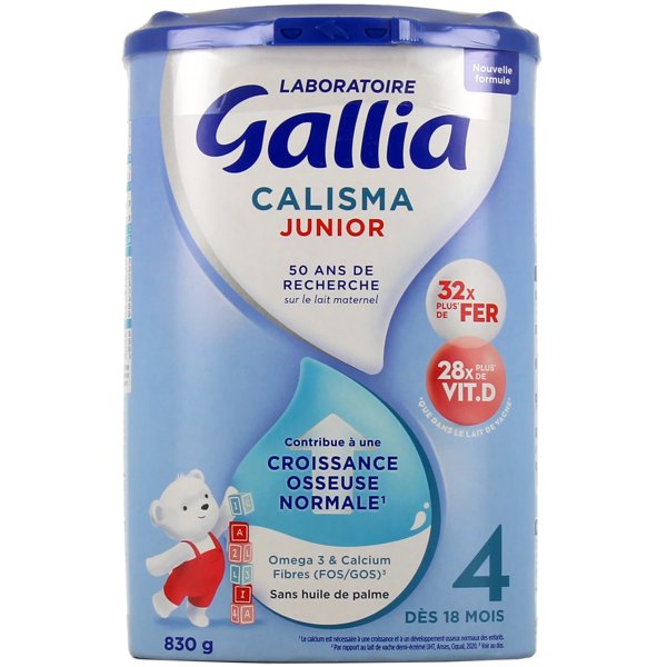 Gallia calisma junior lait pdr830g