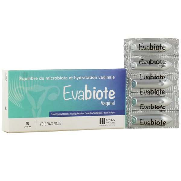 Evabiote vaginal ovule 10