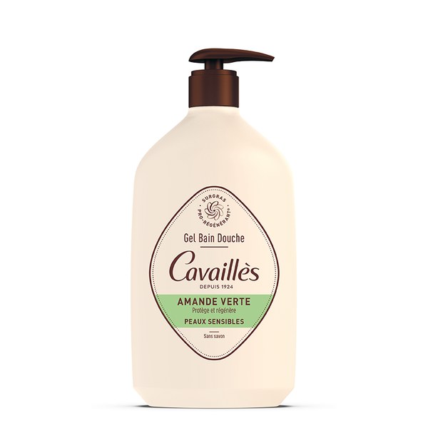 Gel Bain Douche Amande Verte — 1 L