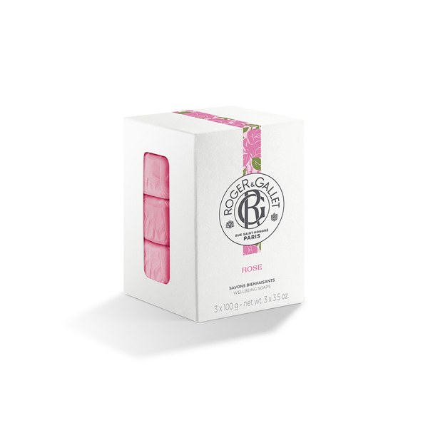 Coffret Savons Bienfaisants - Rose — 100 g