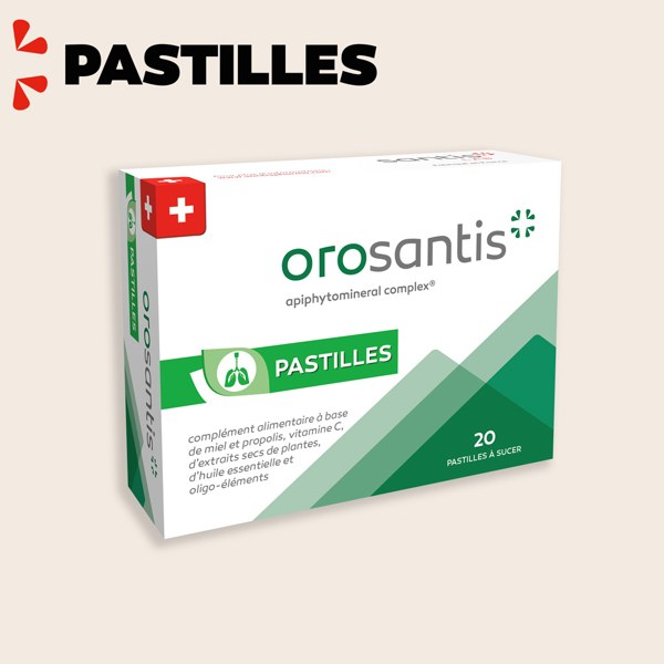 Orosantis pastilles miel et propolis — 20 pastilles