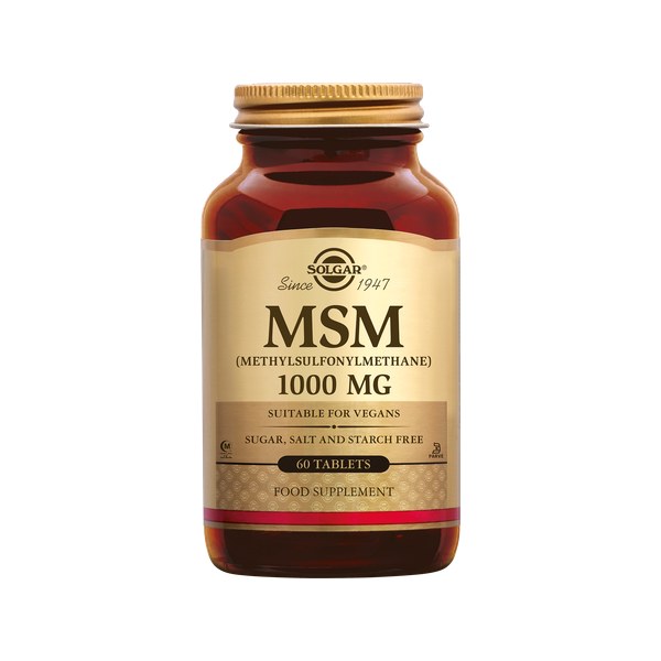 Solgar msm 1000 mg comprimés 60