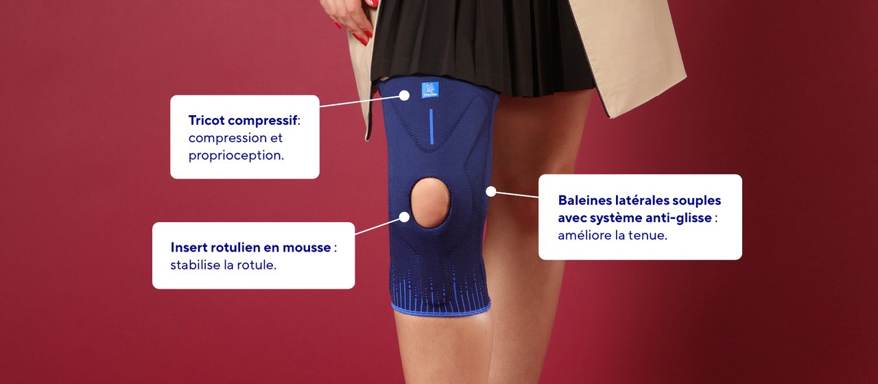 Genu-GO Silistab® - version ouverte — présentation Thuasne