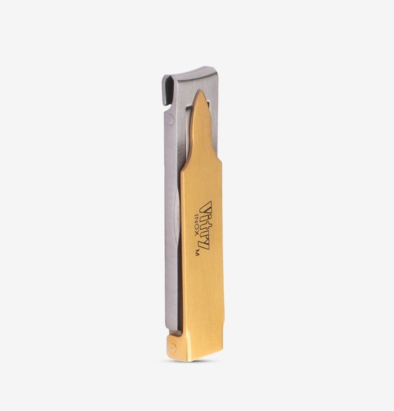 Coupe-ongles Manucure Extra-Plat Doré