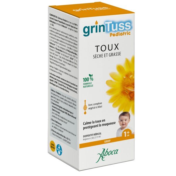 Grintuss toux sirop pediatric 128 g